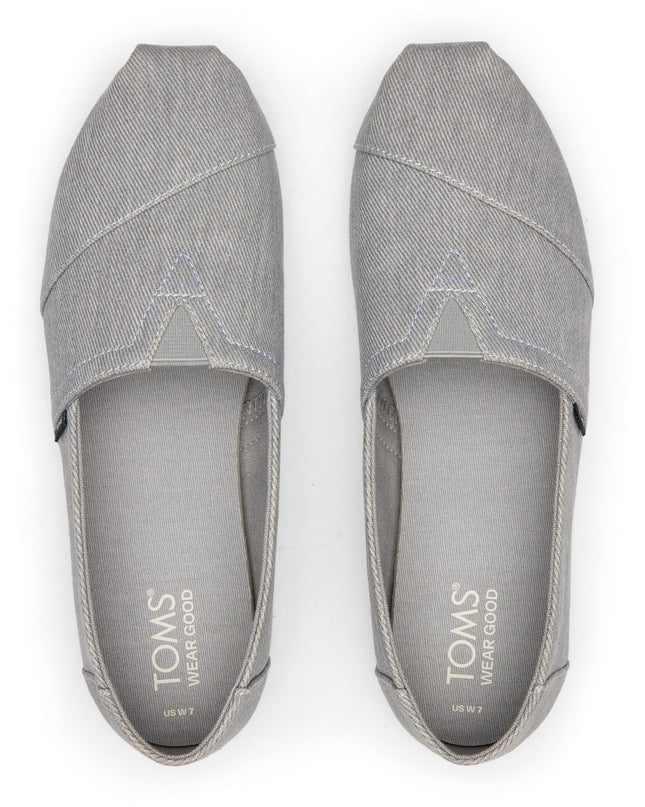Alpargata TOMS - Twill gris vieilli