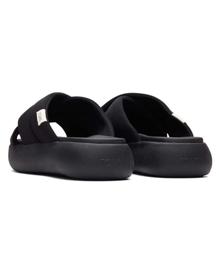Pantoufles TOMS Alpargata Mallow Crossover - Noires