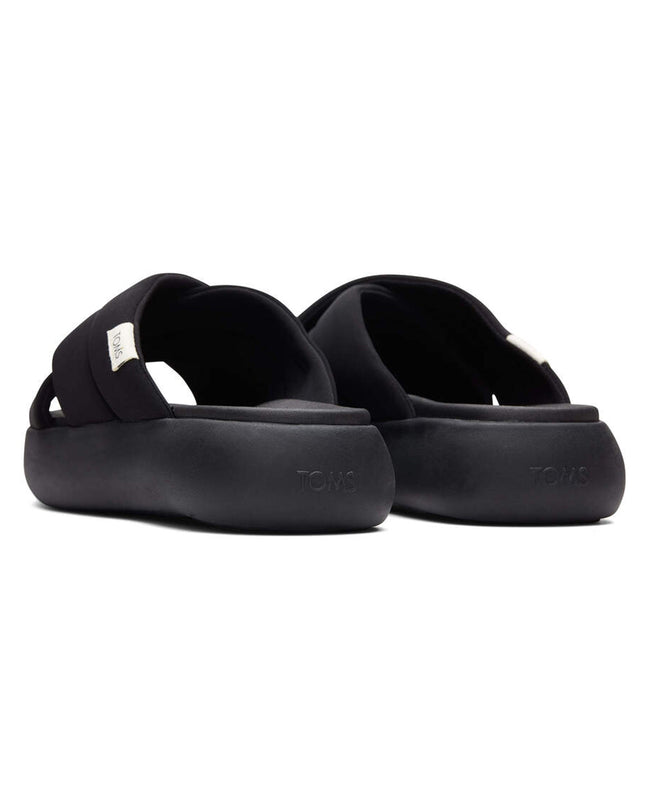 Pantoufles TOMS Alpargata Mallow Crossover - Noires