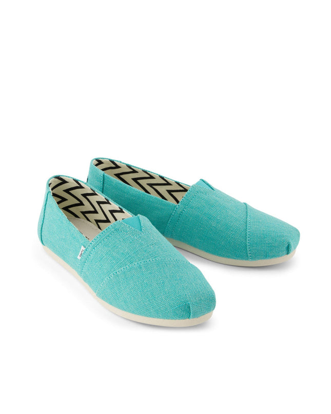 TOMS Alpargata Classic - Toile Aqua Heritage