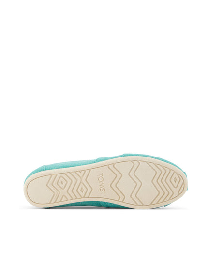 TOMS Alpargata Classic - Toile Aqua Heritage