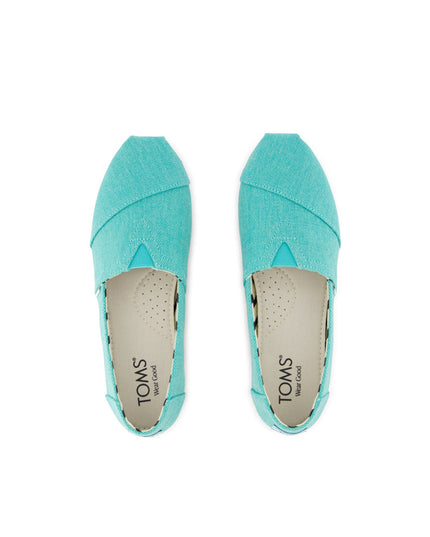 TOMS Alpargata Classic - Toile Aqua Heritage