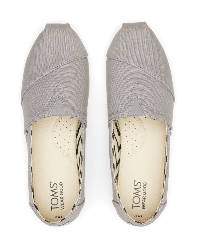 TOMS Alpargata Coton recyclé - Gris bruine