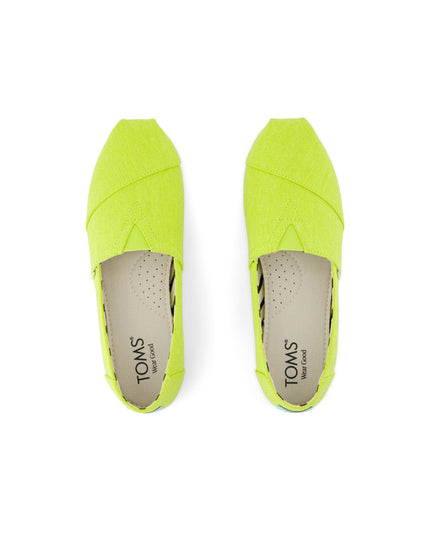 TOMS Alpargata Classic - Toile Heritage Lime