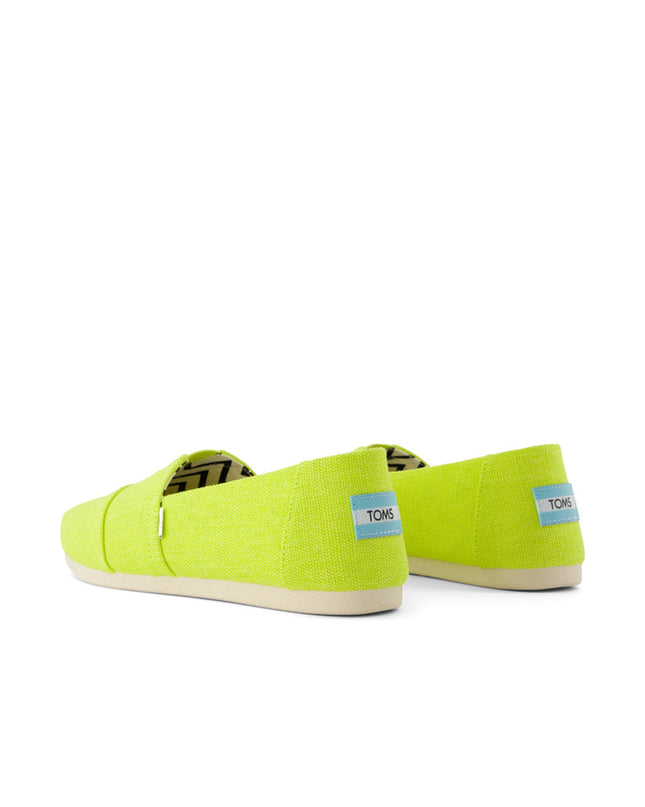 TOMS Alpargata Classic - Toile Heritage Lime