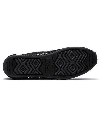 TOMS Alpargata - Chaussons noirs marocains en crochet
