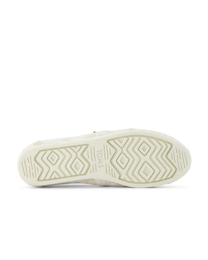 Alpargata Classique TOMS - Œillets floraux naturels