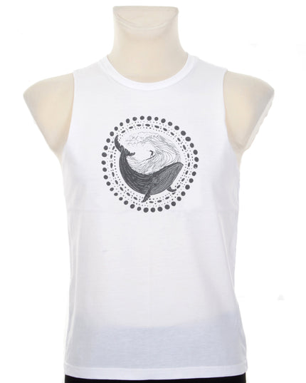 Débardeur à imprimé baleine pour hommes et femmes