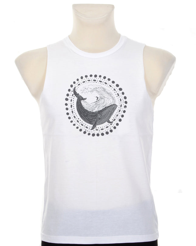 Débardeur à imprimé baleine pour hommes et femmes
