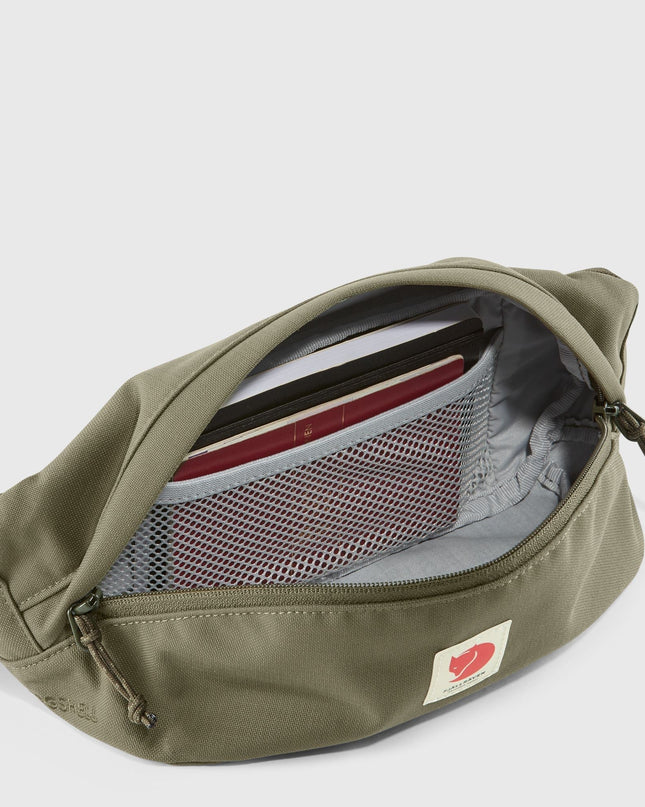 Sac banane Fjällräven Ulvö, taille moyenne - Vert
