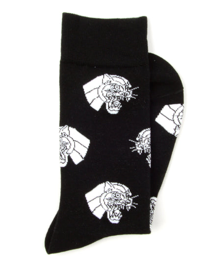 Fun Christmas Socks - Leopard Design I