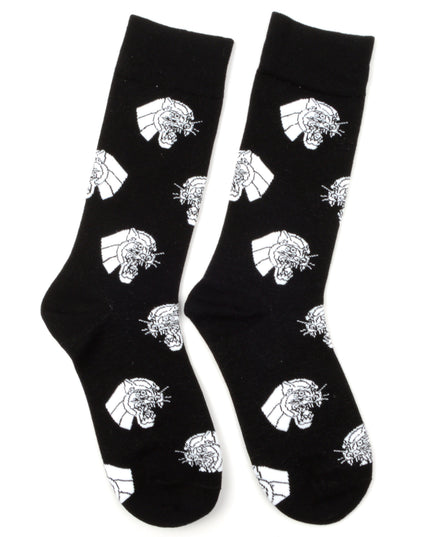 Fun Christmas Socks - Leopard Design I