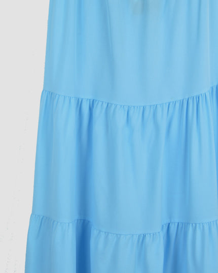 Robe longue - Bleu clair