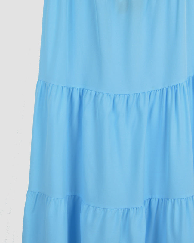 Robe longue - Bleu clair