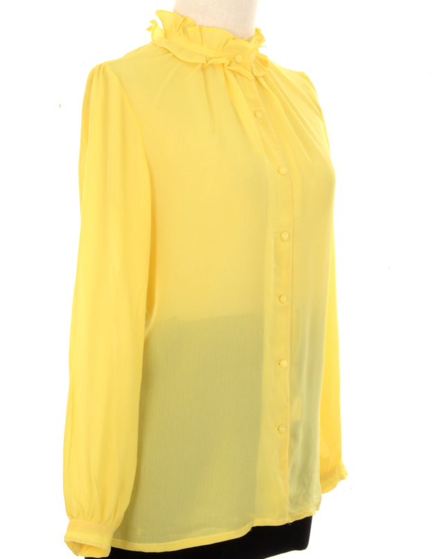 Chemisier vintage - Jaune