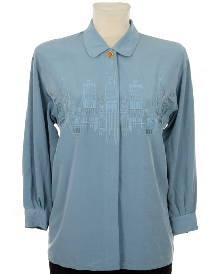 Blouse vintage - Paysage urbain