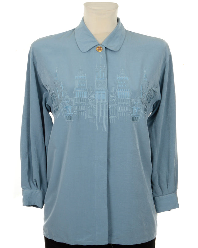 Blouse vintage - Paysage urbain