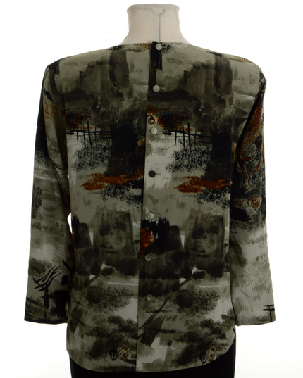 Blouse vintage - Équestre