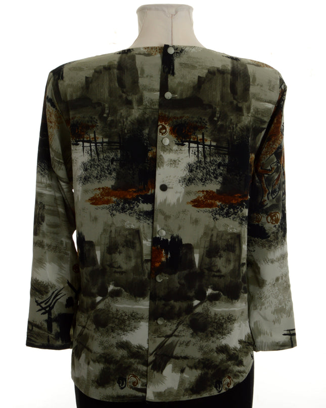 Blouse vintage - Équestre
