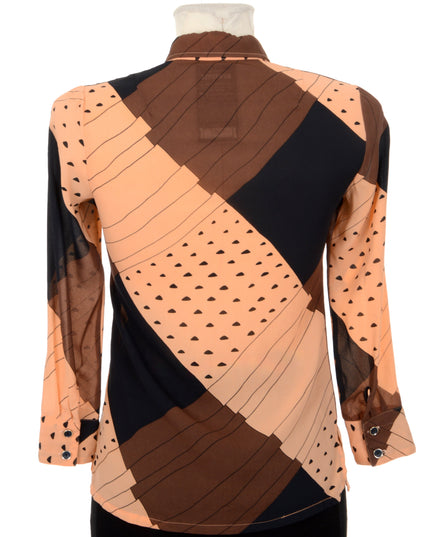 Chemisier vintage transparent