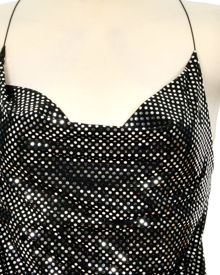 Haut argenté - Look élégant