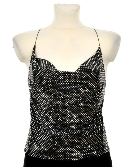 Haut argenté - Look élégant