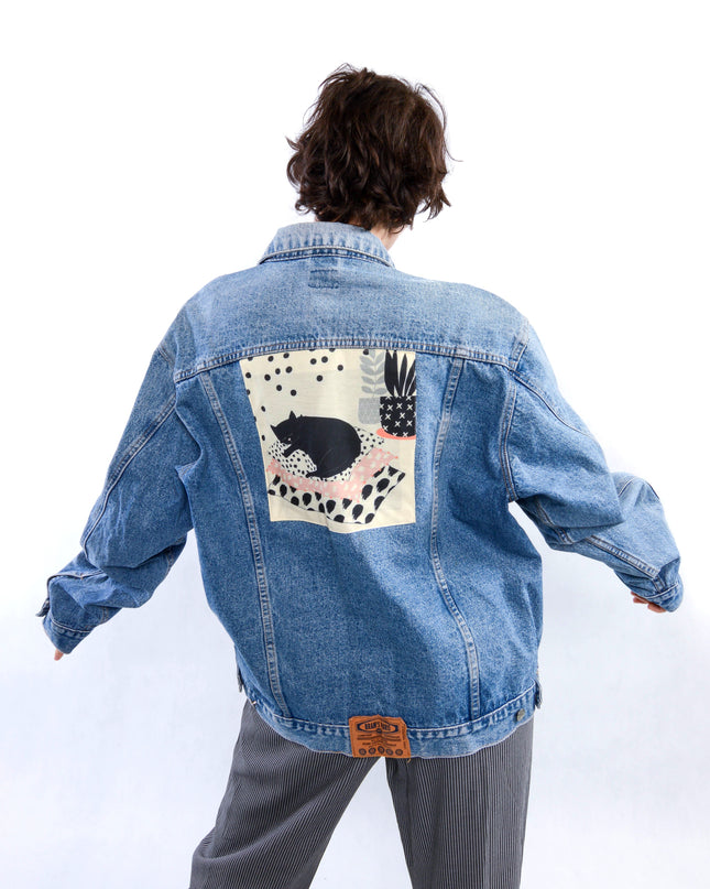 Manteau retravaillé - Chat