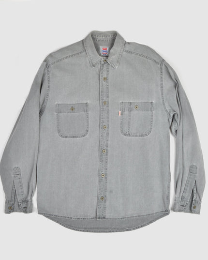 Chemise vintage Levi's | Un style gris festif pour tous