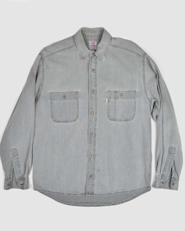 Chemise vintage Levi's | Un style gris festif pour tous