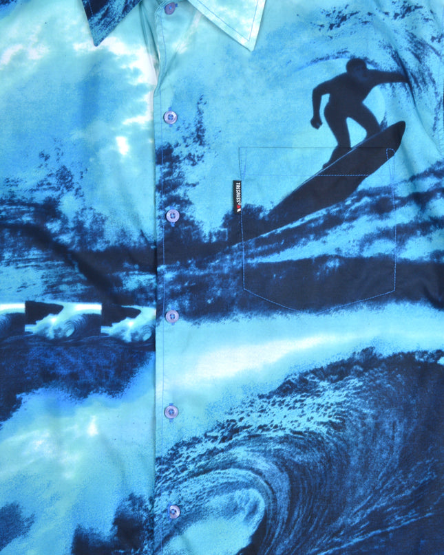 Chemise vintage - Surf | Idéale pour les fêtes de fin d'année