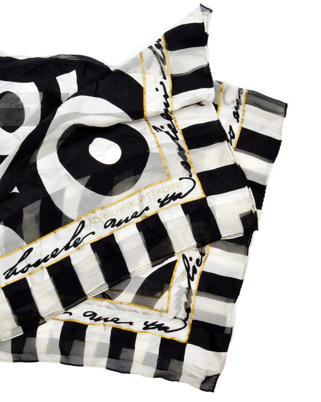 Écharpe vintage - Adrienne Vittadini | Accessoires