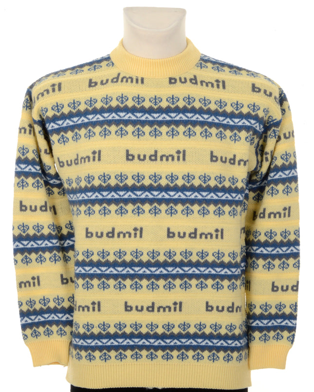 Pull vintage - Pull de Noël Budmil en édition limitée pour homme