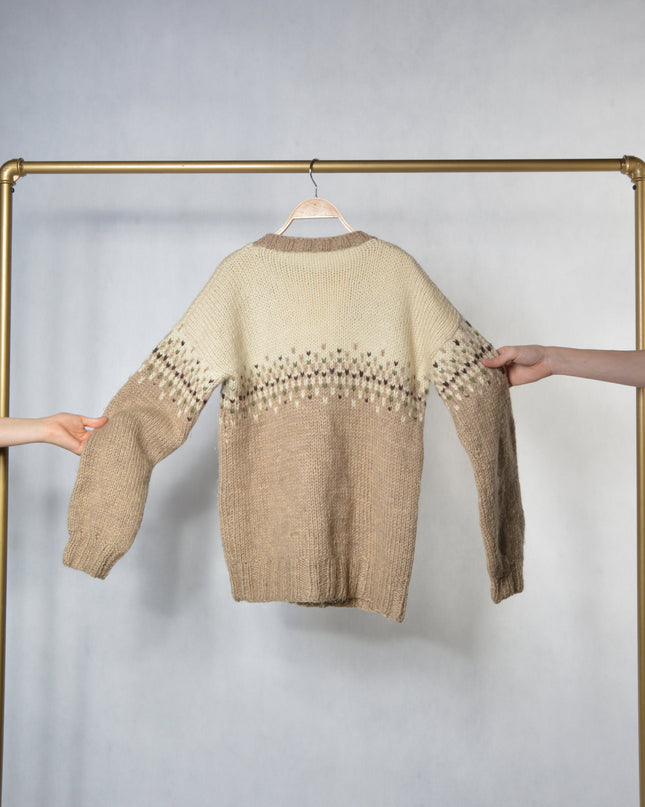 Pull vintage Lama | Collection Noël