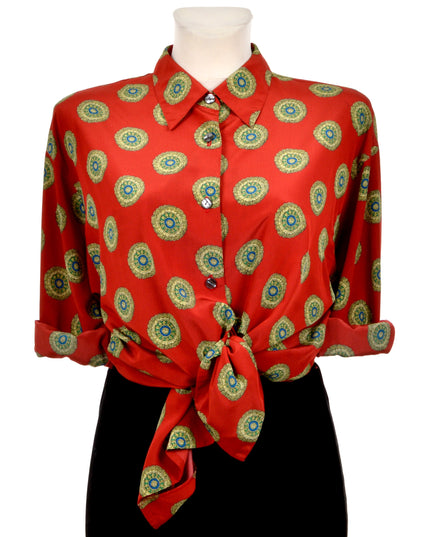 Blouse vintage - Mandala