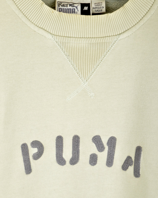 Pull vintage - Puma | Crème | Collection Noël en édition limitée