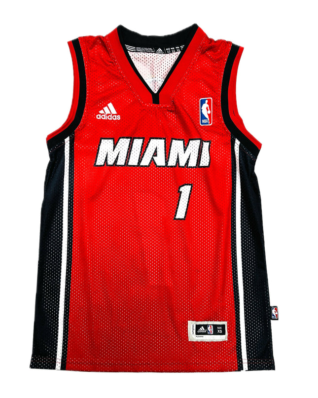 Maillot vintage Adidas Miami Heat - Chris Bosh pour hommes et femmes