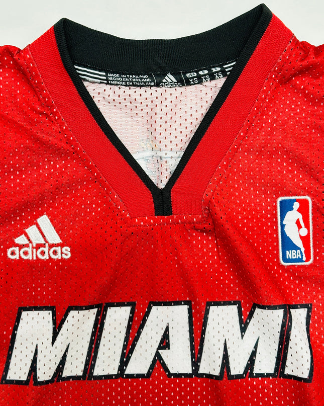 Maillot vintage Adidas Miami Heat - Chris Bosh pour hommes et femmes