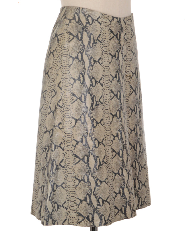 Jupe vintage en cuir