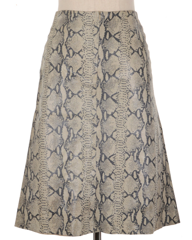 Jupe vintage en cuir