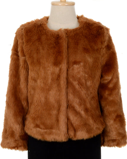 Manteau vintage - Vêtement d'intérieur marron de Noël pour toute la famille