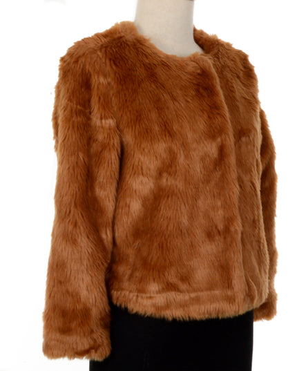 Manteau vintage - Vêtement d'intérieur marron de Noël pour toute la famille