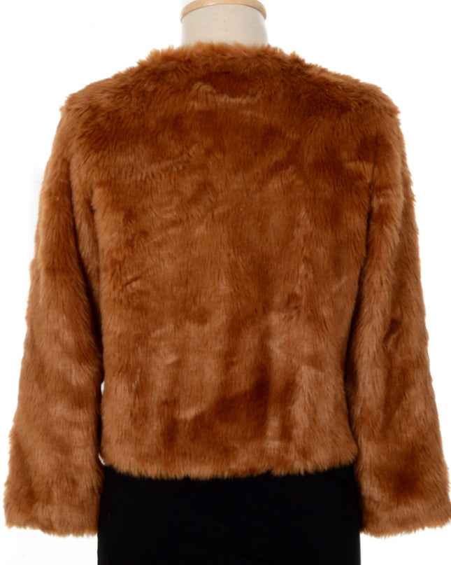 Manteau vintage - Vêtement d'intérieur marron de Noël pour toute la famille