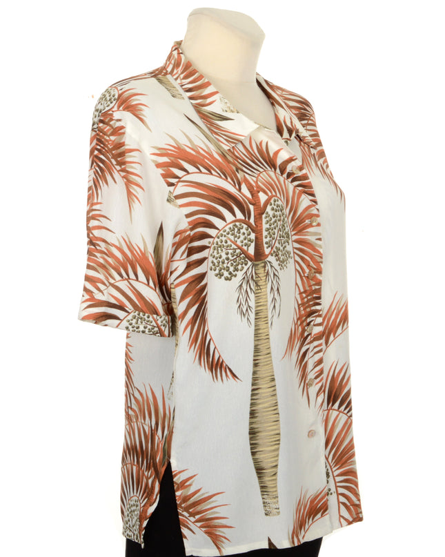 Chemisier vintage - Palmier