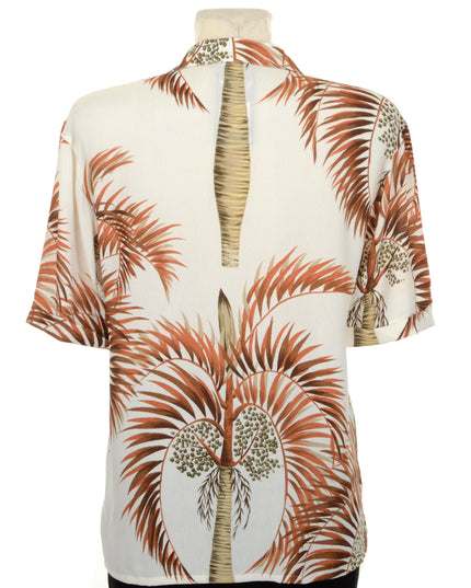 Chemisier vintage - Palmier