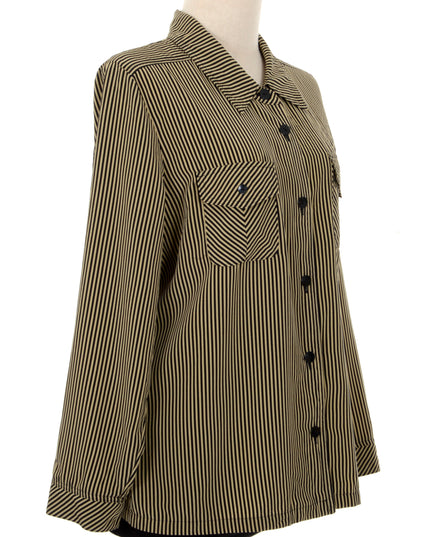 Chemisier vintage à rayures II