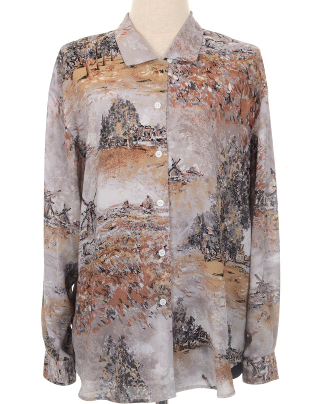 Blouse vintage - Paysage