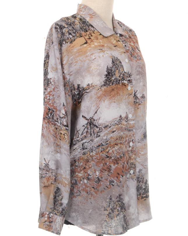 Blouse vintage - Paysage