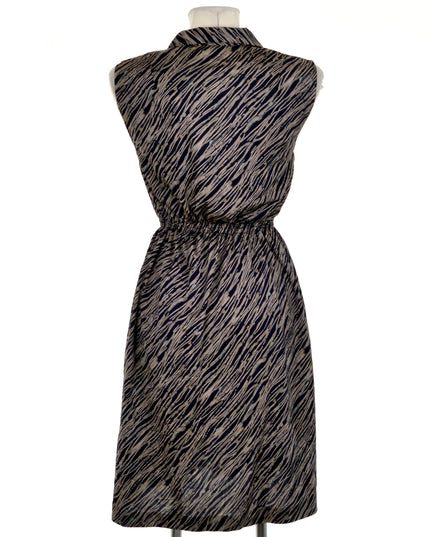 Robe vintage - Motif diagonal | Tenue tendance pour les fêtes