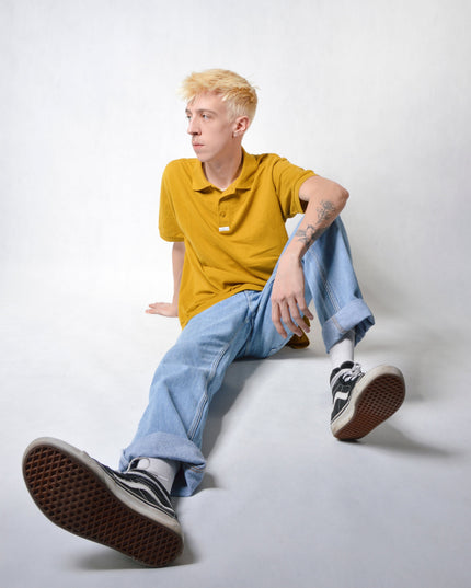 T-shirt vintage - Adidas | Ocre | Pour hommes et femmes