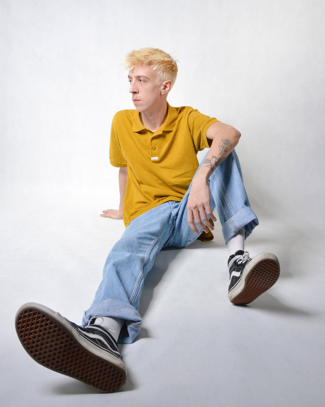 T-shirt vintage - Adidas | Ocre | Pour hommes et femmes